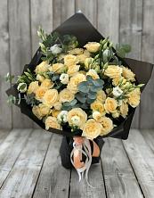 Букет цветов из:  Розы и Лизиантусы в Житнево