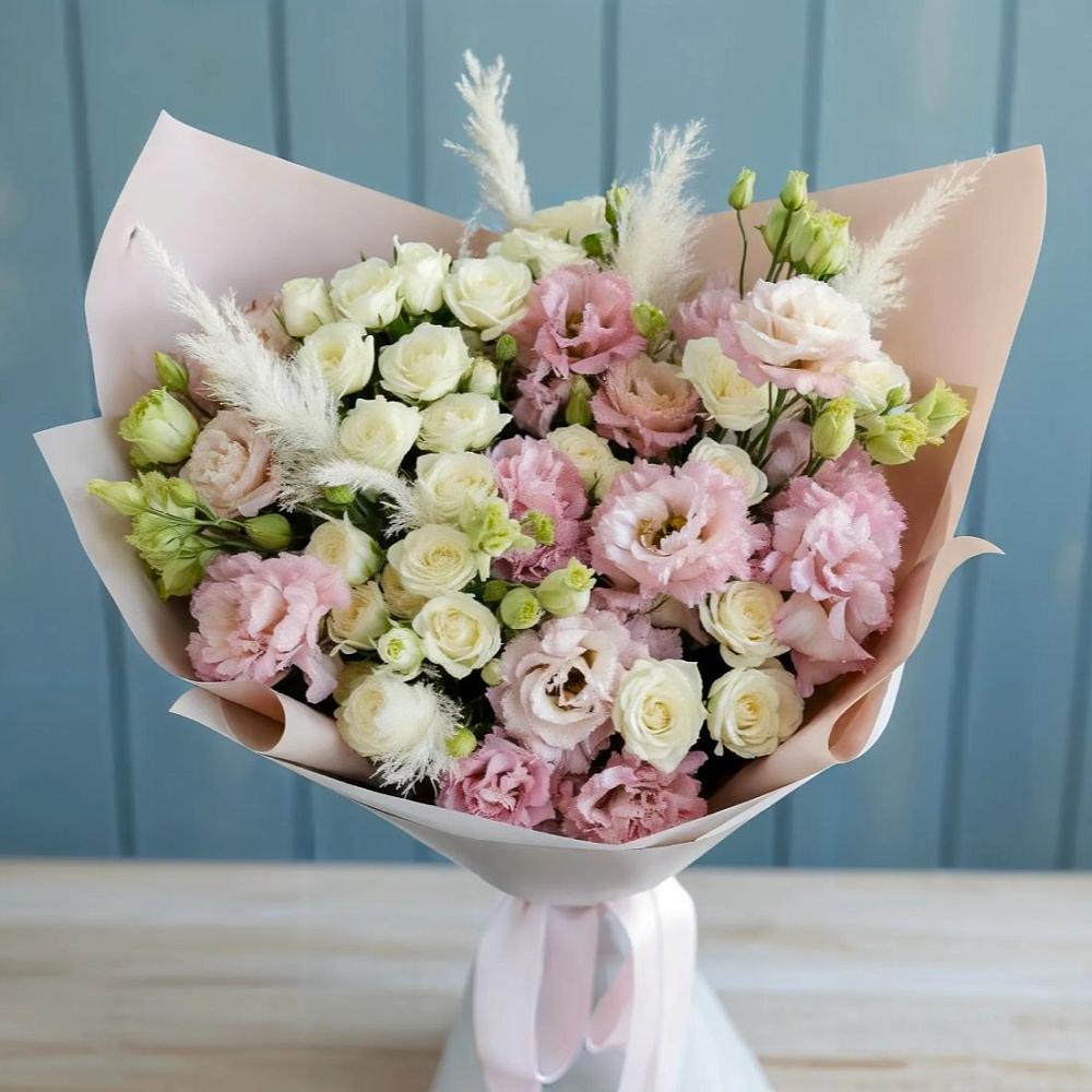 Букет цветов из: Альстромерии и Розы в Житнево