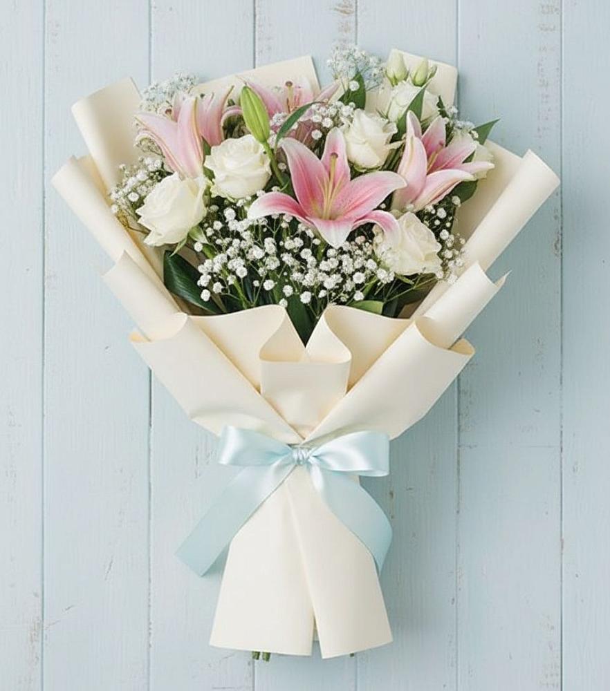 Букет цветов из: Лилии в Житнево