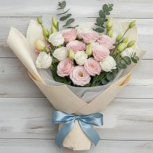 Букет цветов из:  Лизиантусы в Житнево