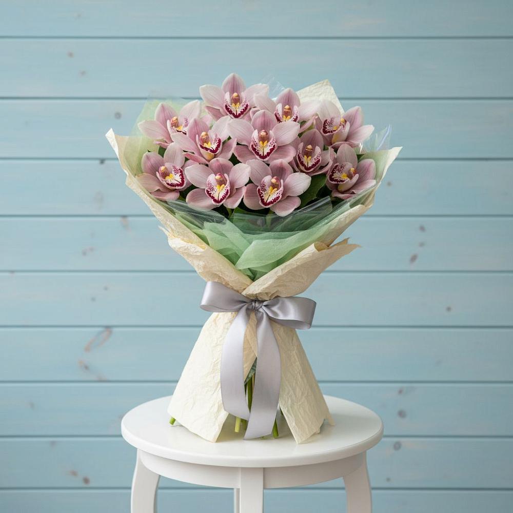 Букет цветов из: Орхидеи и Розы в Житнево