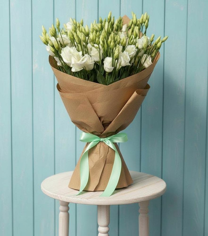 Букет цветов из: Лизиантусы в Житнево