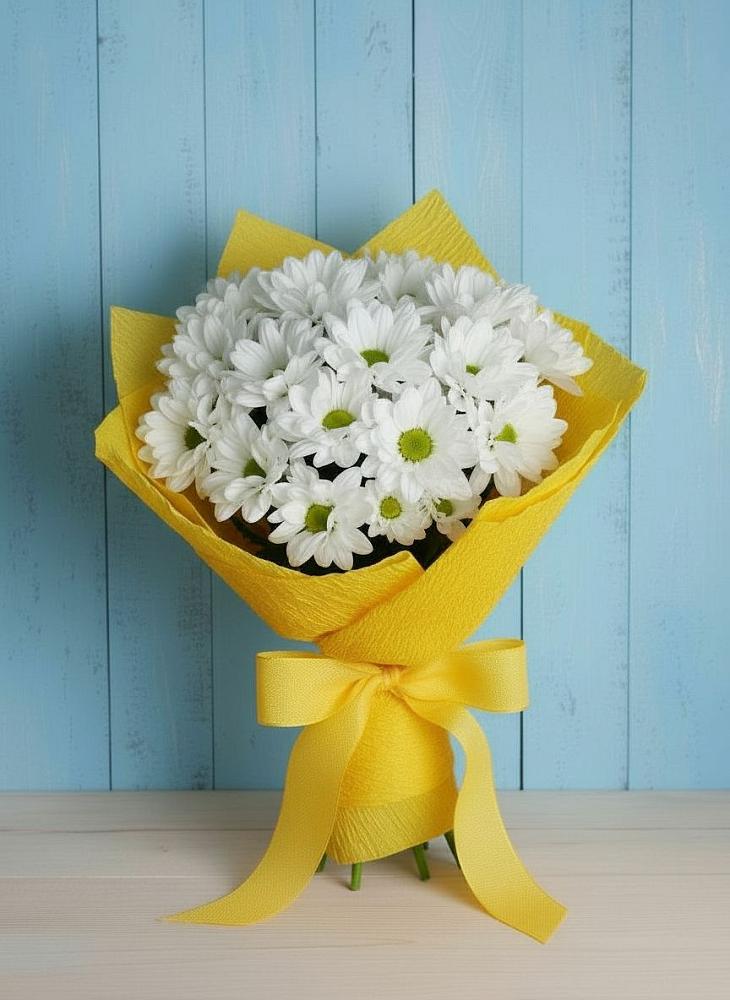 Букет цветов из: Хризантемы в Житнево