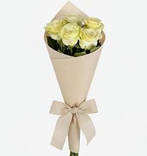 Букет белые крылья в Житнево Букет цветов из:  Розы в Житнево