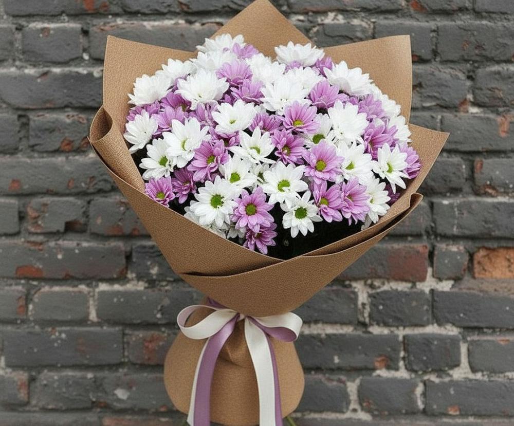 Букет цветов из: Хризантемы в Житнево