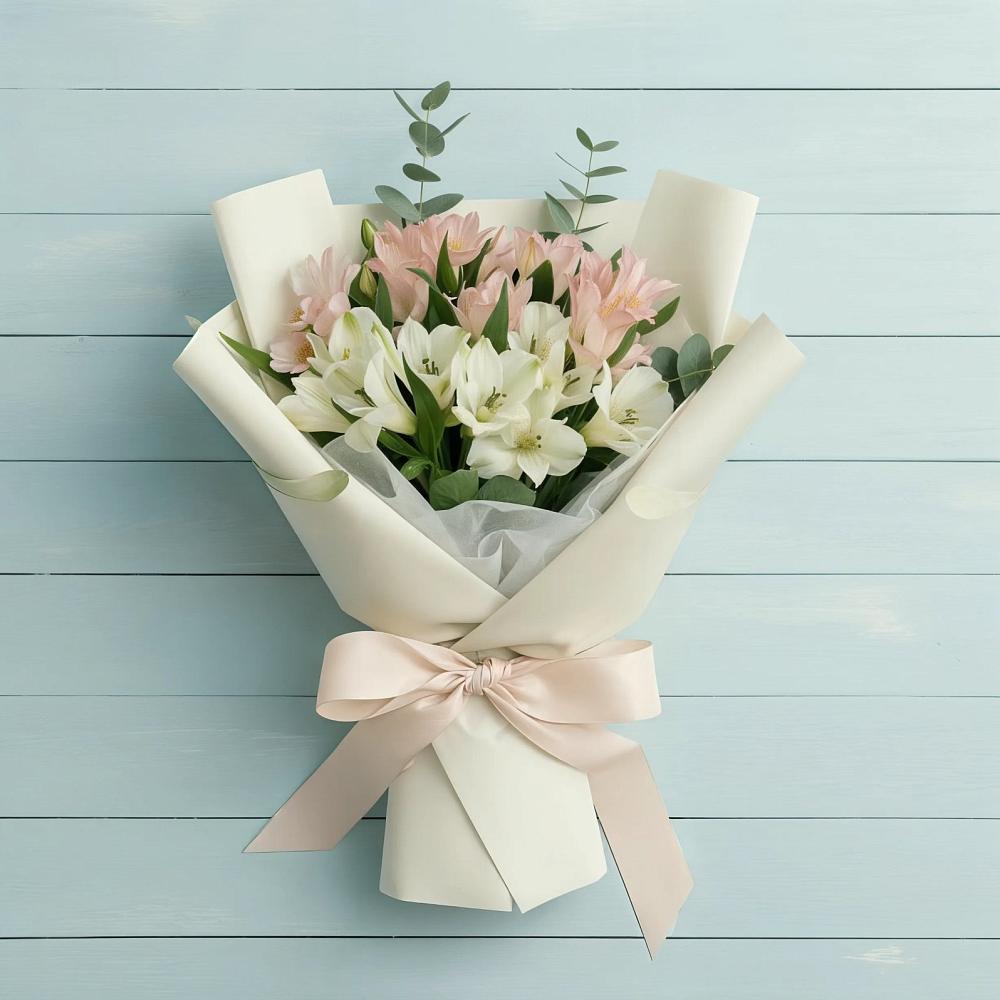 Букет цветов из: Альстромерии в Житнево