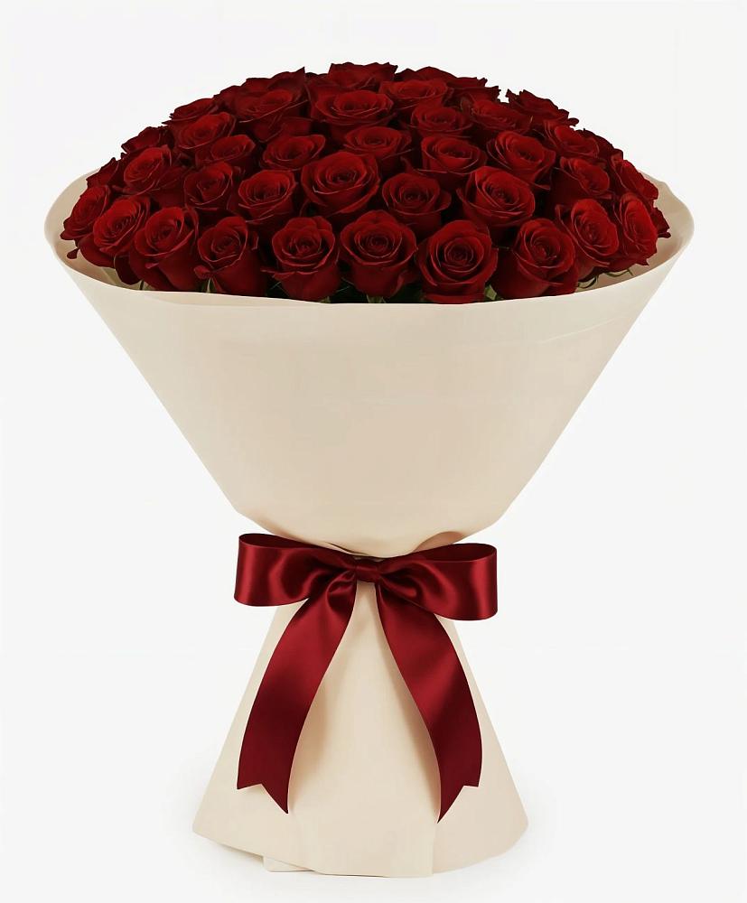 Букет 101 Бордовая роза Блэк Бакарра в Житнево