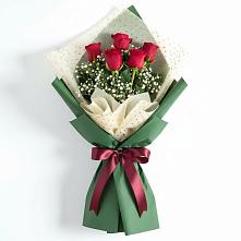 Букет рубиновое очарование в Житнево Букет цветов из:  Розы в Житнево